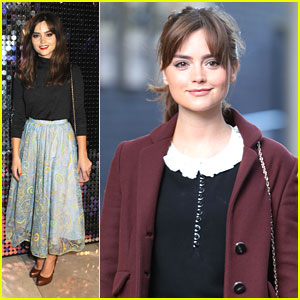 Jenna Coleman: 'Isabella Blow Fashion Galore' Exhibition Outing