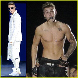 Justin Bieber: Brisbane 'Believe' Concert Pics!