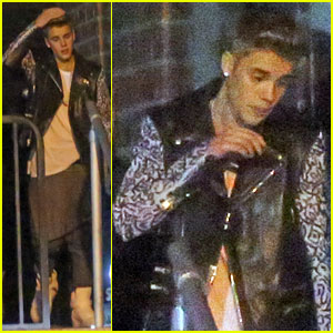 Justin Bieber: Late-Night Video Shoot