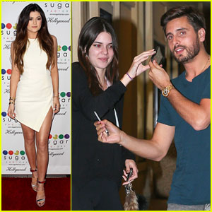 Kendall & Kylie Jenner: Sugar Factory Hollywood Opening