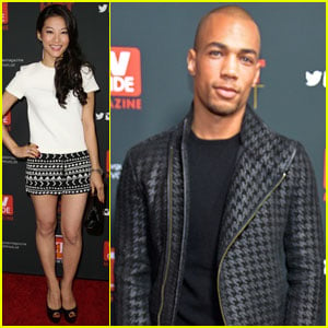 Kendrick Sampson & Arden Cho: 'TV Guide' Hot List Party 2013