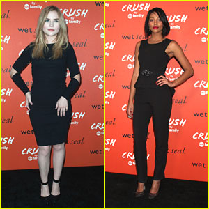 Kylie Bunbury & Maddie Hasson: Crush by ABC Family Launch Ladies