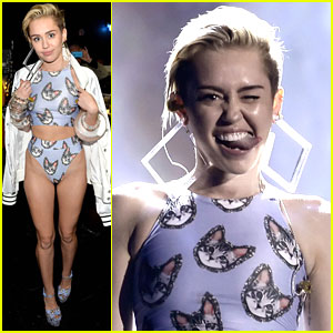 Miley Cyrus: 'Wrecking Ball' at AMAs 2013 - Watch Now!