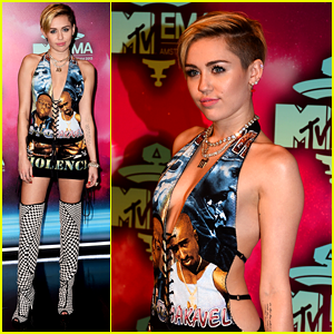 Miley Cyrus - MTV EMA 2013 Red Carpet