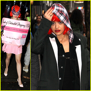Rita Ora: Credit Card Halloween Costume!
