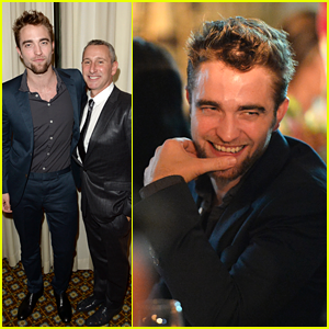 Robert Pattinson Debuts Goatee at GO GO Gala