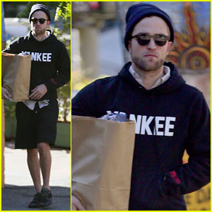 Robert Pattinson: Grocery Run After Kristen Stewart Reunion