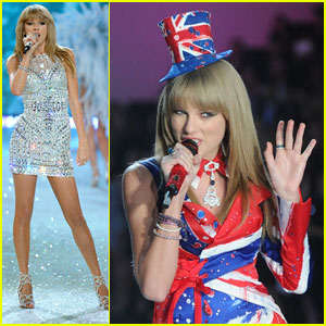 Taylor Swift: Two Outfits for Victoria's Secret Fashion Show Performance!