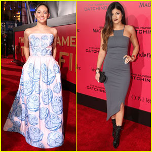 Willow Shields & Kylie Jenner: 'The Hunger Games: Catching Fire' L.A. Premiere