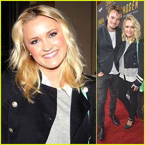 Emily Osment: 'Chosen' Premiere with Nathan Keyes