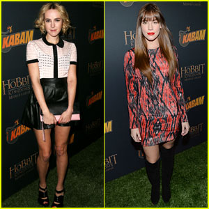 Jena Malone & Christa B. Allen: 'The Hobbit: The Desolation of Smaug' Game Launch