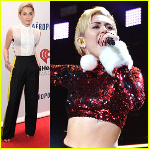 Miley Cyrus: Z100 Jingle Ball 2013 Performance Pics!