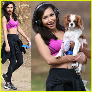 Naya Rivera: Outdoor Workout Before Date with Fiance Big Sean