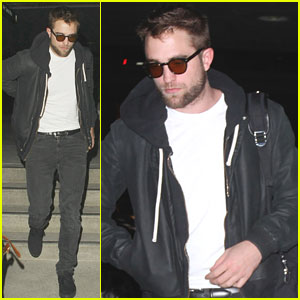 Robert Pattinson: Late-Night Flight Out of Los Angeles