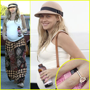 Teresa Palmer Steps Out After Wedding to Mark Webber - See the Ring!