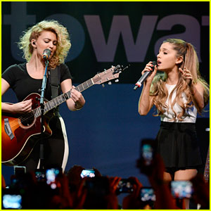 Ariana Grande Joins Tori Kelly for 'Right There' Performance - Watch Now!