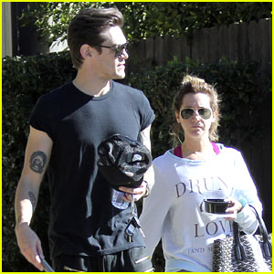 Ashley Tisdale & Christopher French: Mid-Week Workout in WeHo!
