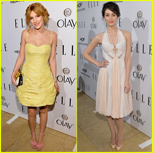 Bella Thorne & Emmy Rossum: Elle's Women in TV Celebration 2014