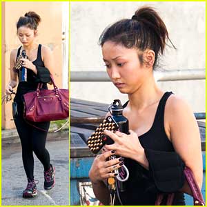 Brenda Song: Gym Time in the New Year!