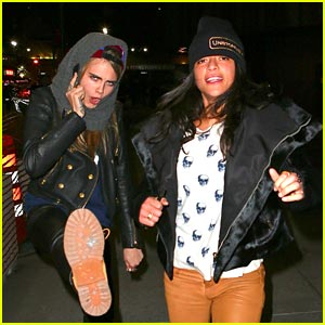 Cara Delevingne & Michelle Rodriguez Kick It in NYC