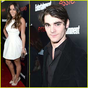 Chloe Bennet & RJ Mitte: Entertainment Weekly's SAG Party