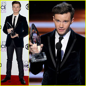 Chris Colfer Wins Favorite Comedic TV Actor at People's Choice Awards 2014!