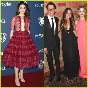 Crystal Reed & Sosie Bacon: Golden Globe After Party Gals