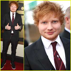 Ed Sheeran - Grammys 2014 Red Carpet