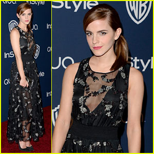 Emma Watson: InStyle Golden Globe Awards Post-Party