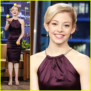 Gracie Gold Juggles For Jay Leno