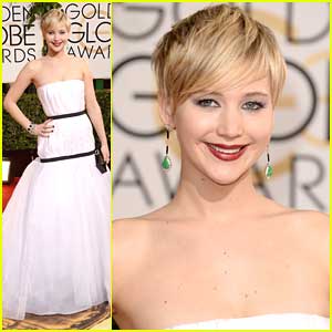 Jennifer Lawrence - Golden Globe Awards 2014