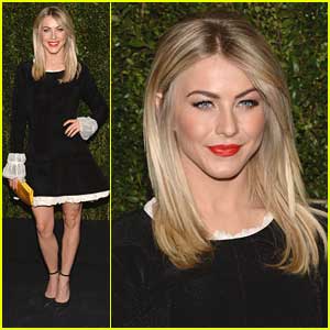 Julianne Hough Celebrates Drew Barrymore's Book with Chanel