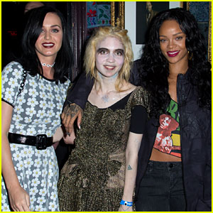 Katy Perry: Grimes Concert with BFF Rihanna!