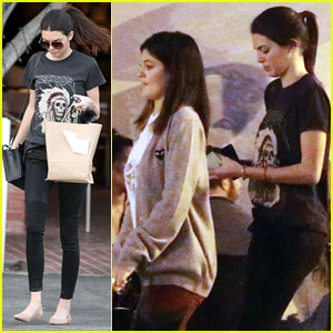 Kendall & Kylie Jenner Step Out Before 'Keeping Up' Premiere