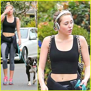 Miley Cyrus & Mary Jane Walk Around The Block