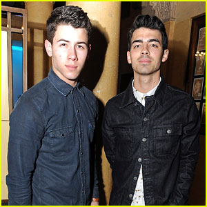 Nick & Joe Jonas: Pre-Grammy Party Pair