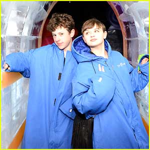 Nolan Gould & Joey King 'Chill' on the Queen Mary