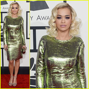 Rita Ora - Grammys 2014 Red Carpet