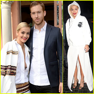 Rita Ora & Calvin Harris: Pre-Grammys Brunch