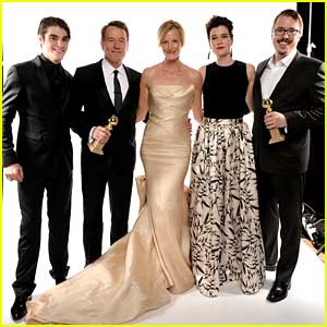 RJ Mitte: 'Breaking Bad' Wins Best Drama at Golden Globes 2014