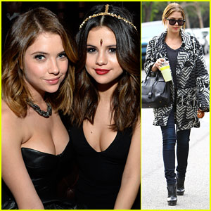 Selena Gomez & Ashley Benson: Beats Music Launch Party Pair