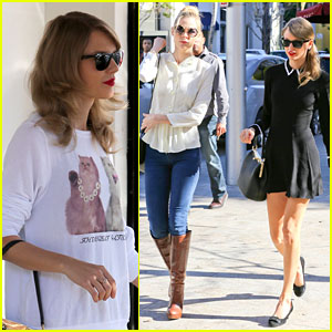 Taylor Swift & Jaime King: Bouchon Lunch Babes!