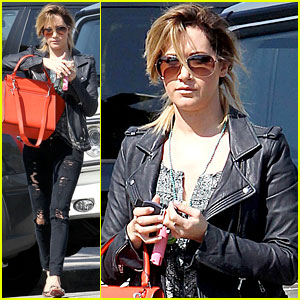 Ashley Tisdale: Two Salon Stops in One Week