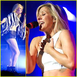 Ellie Goulding: Amsterdam Concert Pics!