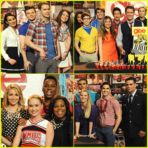 'Glee' Cast Celebrates 100 Episodes - See The Party Pics!