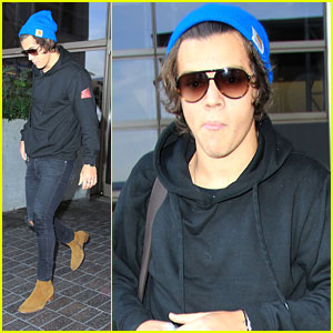 Harry Styles: Back in L.A. After BRIT Awards Win