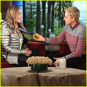 Snowboarder Jamie Anderson Stops by 'Ellen' After Sochi Olympics