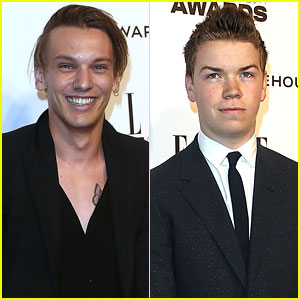 Jamie Campbell Bower & Will Poulter: Elle Style Awards 2014