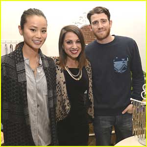 Newly Engaged Jamie Chung & Bryan Greenberg Attend Sarah Boyd's Jewelry Collab Launch