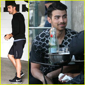 Joe Jonas Grabs Some Grub After Mid-Week Workout